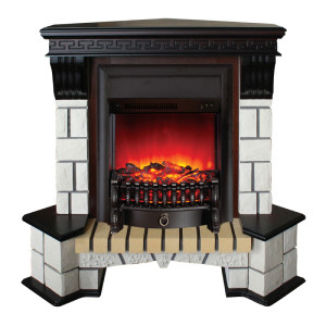 90368765 Каминокомплект STONE NEW CORNER STD/G AO + FOBOS-S LUX BL SHB STONE STD/24 STLM-0203057 REALFLAME