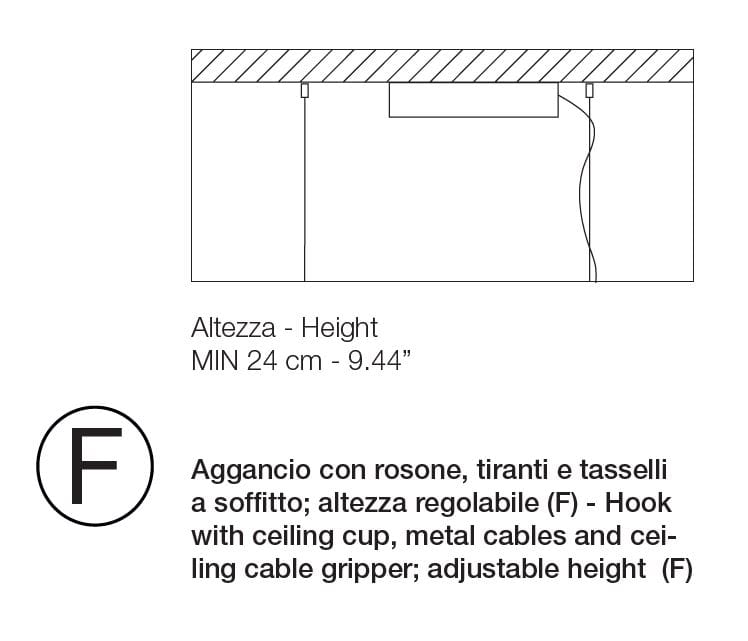 Подвесной светильник из боросиликатного стекла Euroluce Lampadari Dewy ARCH-00099310 - Вид №5