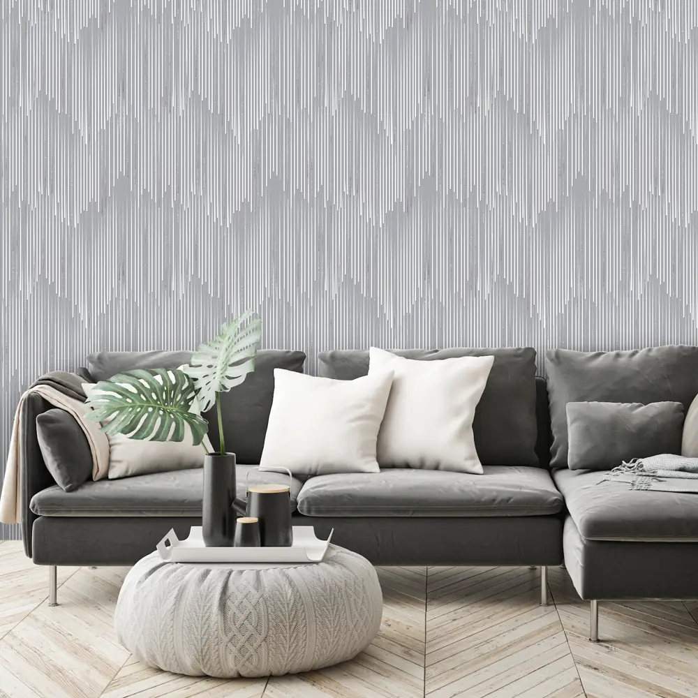 Обои флизелиновые Victoria Stenova Nordic серые 1.06 м VS285267 STLM-2058171 - Вид №3