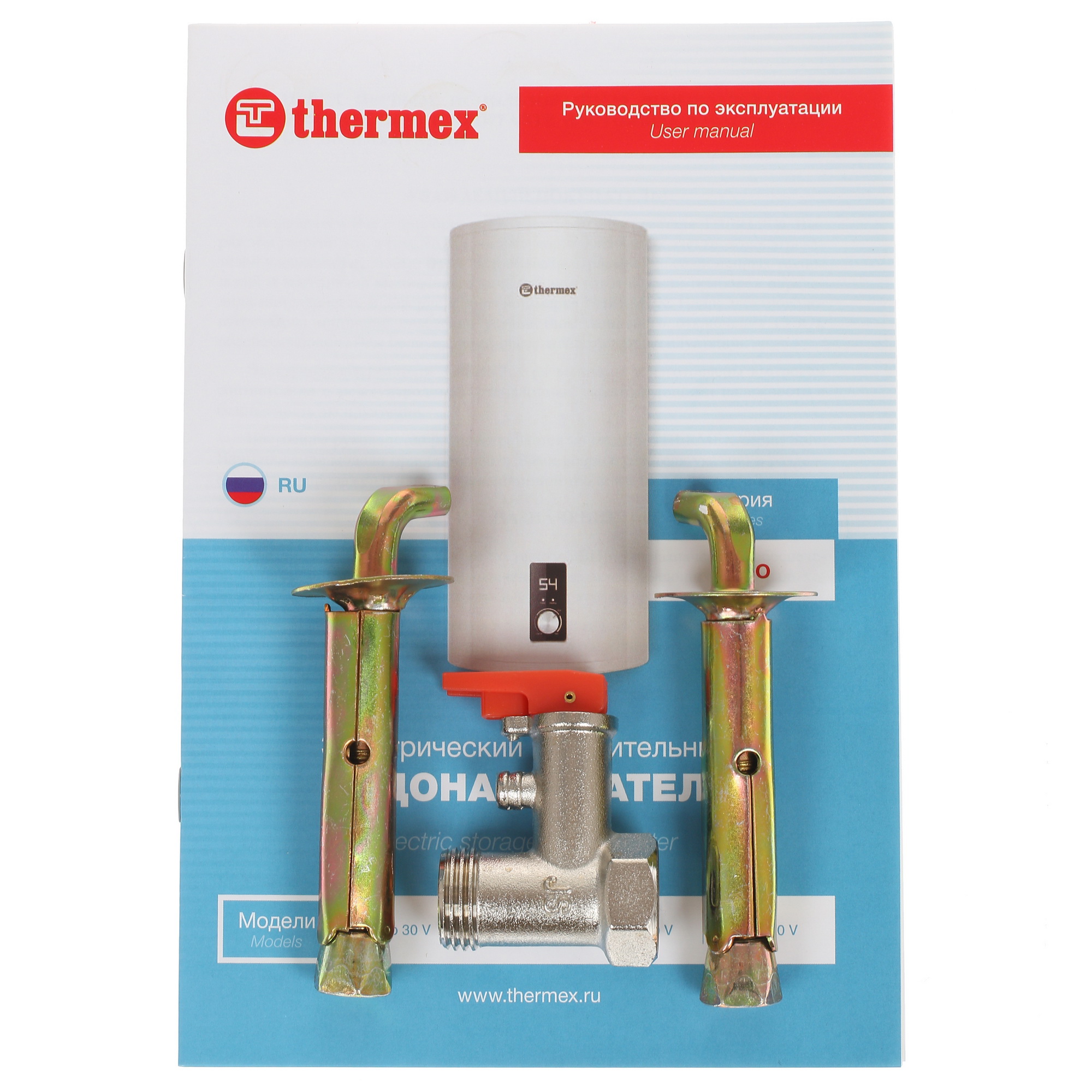 1233627 Водонагреватель электрический Thermex Solo 50V STDN-0087551 - Вид №8