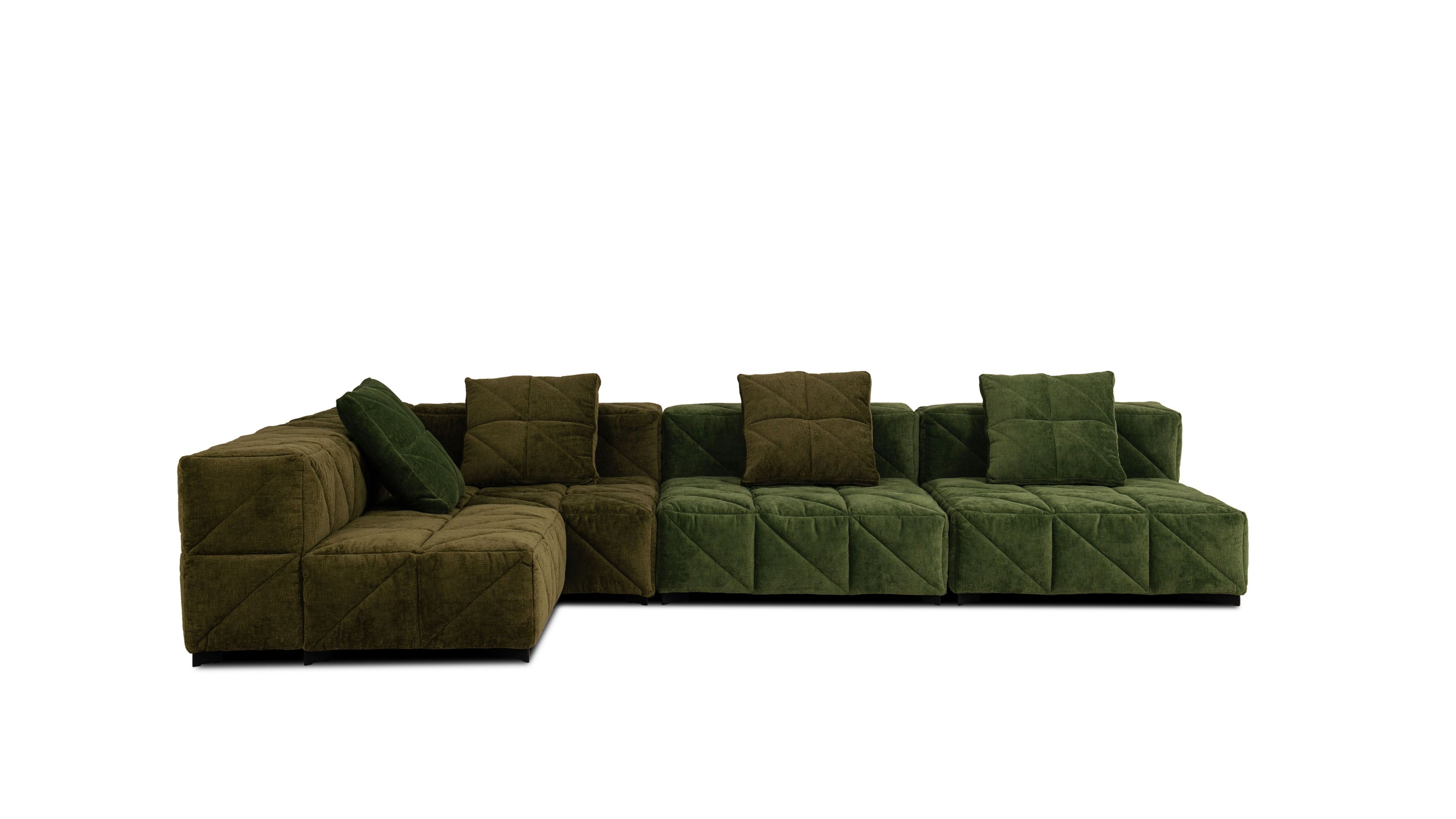 Секционный диван из ткани Nobonobo SPLIT IT ARCH-00027797 - Вид №6