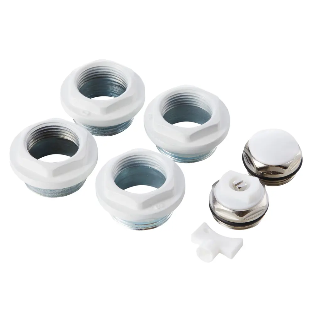 Монтажный комплект для радиатора Royal Thermo 3/4" сталь белый 7 шт STLM-2200650 - Вид №3