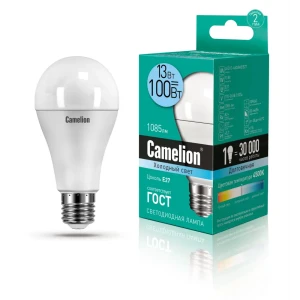 Светодиодная лампа Camelion LED13-A60/845/E27 12046