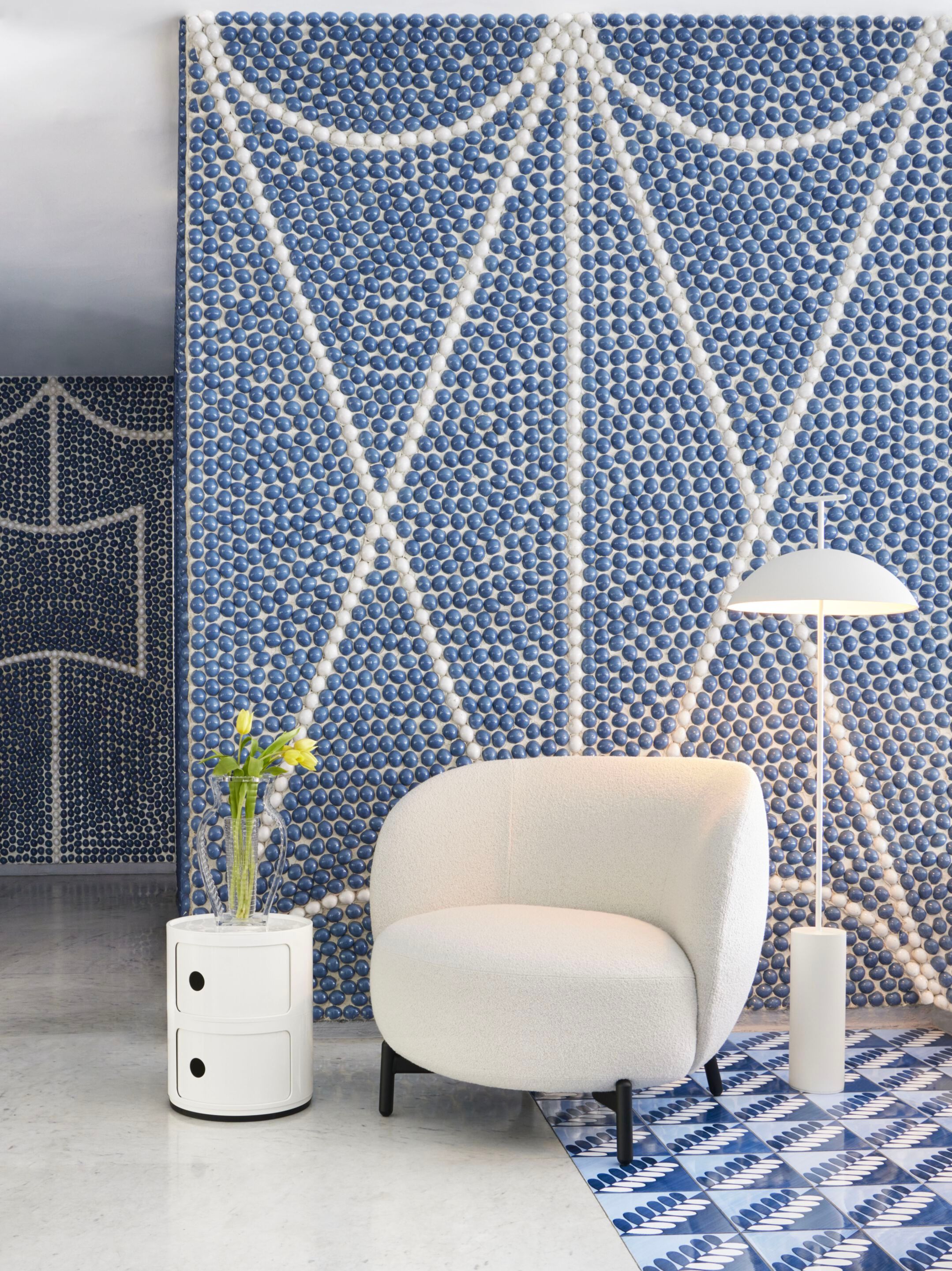 Подвижный контейнер из переработанного инженерного пластика Kartell секционные ARCH-00132511