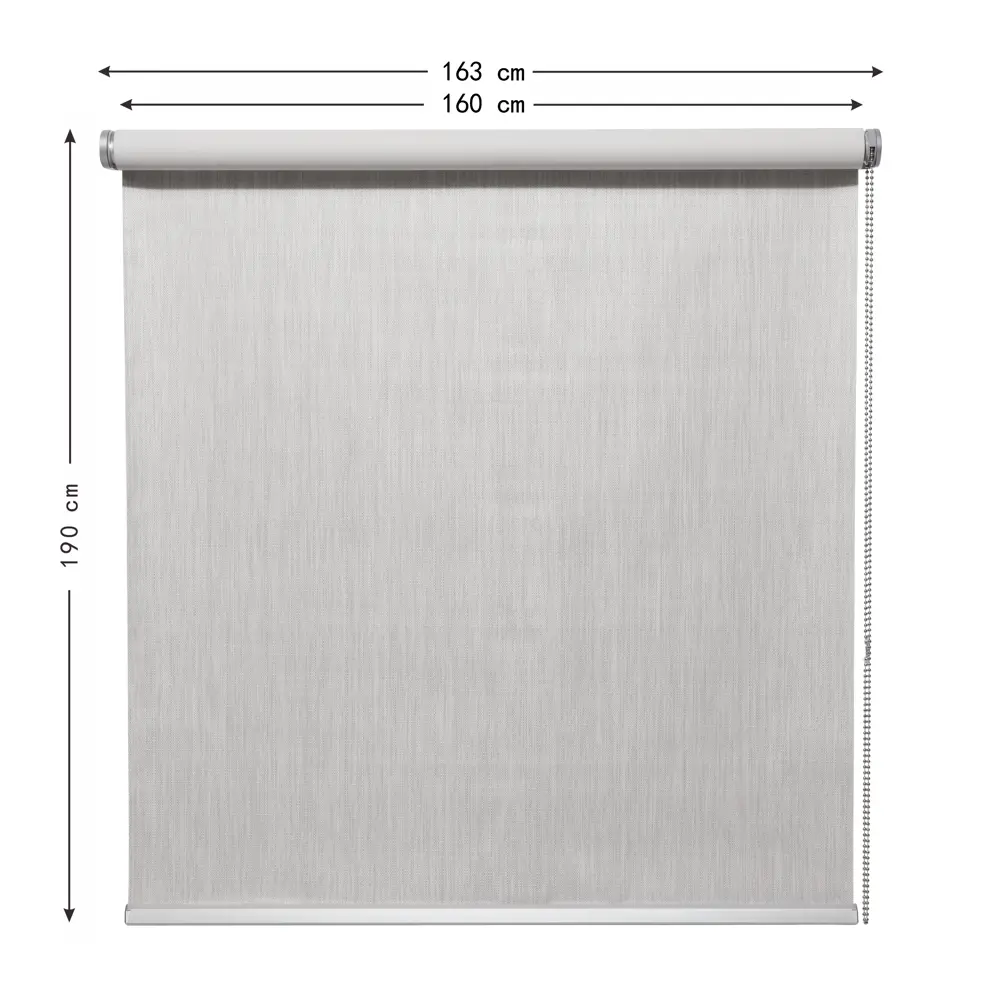 INSPIRE Natal - рулонные шторы блэкаут светло-серые с полным затемнением 82689666 STLM-0034146 - Вид №2