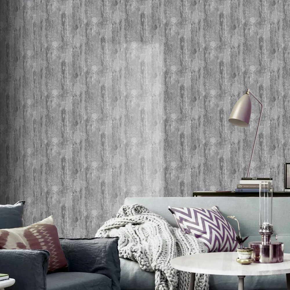 Обои флизелиновые Inspire Loft серо-синие 1.06 м Moon 3 STLM-2203336 - Вид №3