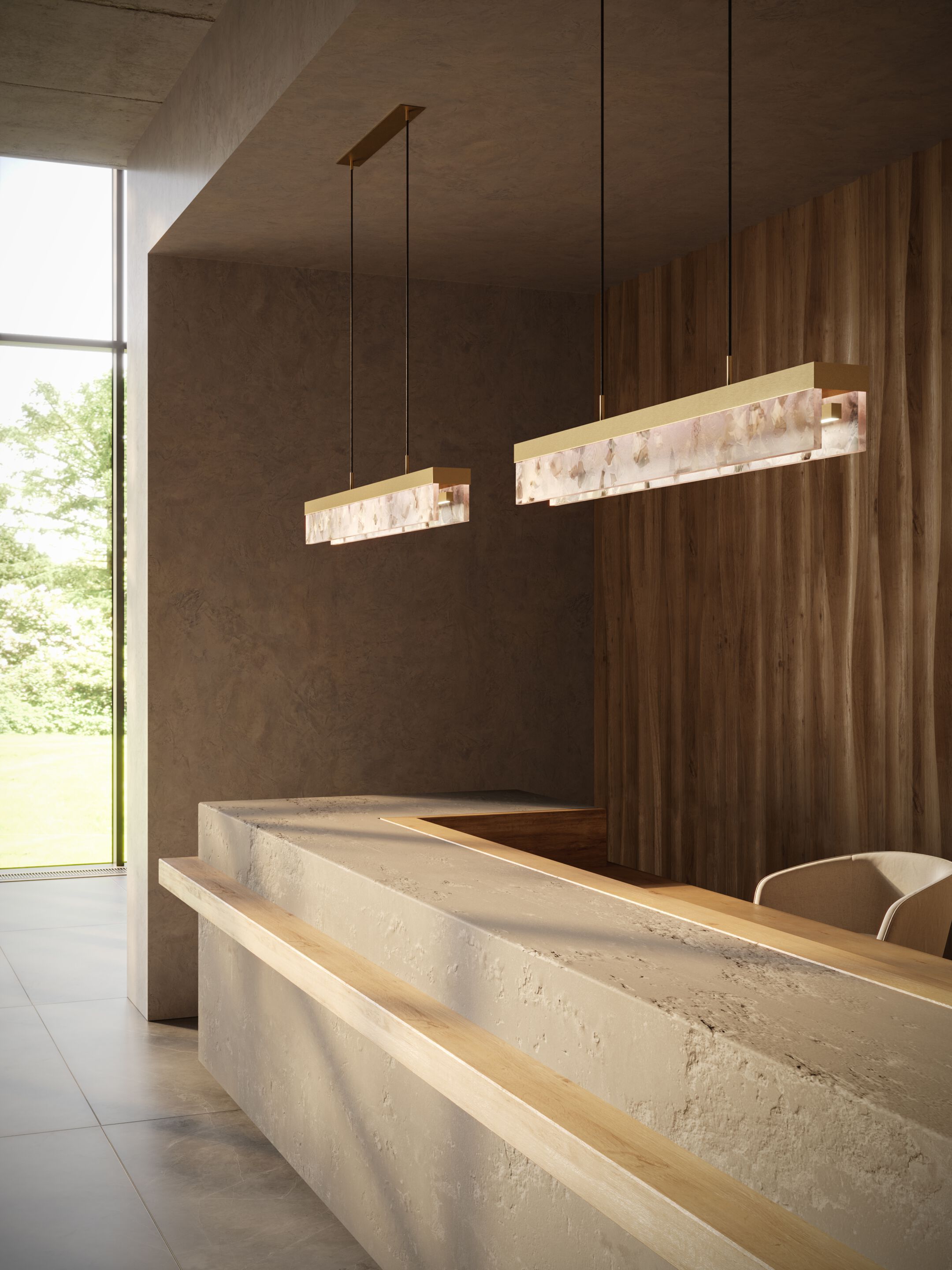 Стеклянный светодиодный подвесной светильник bomma Фрагменты ARCH-00106839 - Вид №4