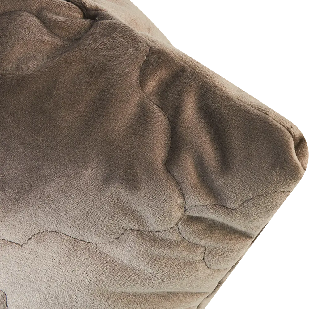 Подушка Ромб 50x50 см цвет серо-коричневый LINEN WAY STLM-2140139 - Вид №2