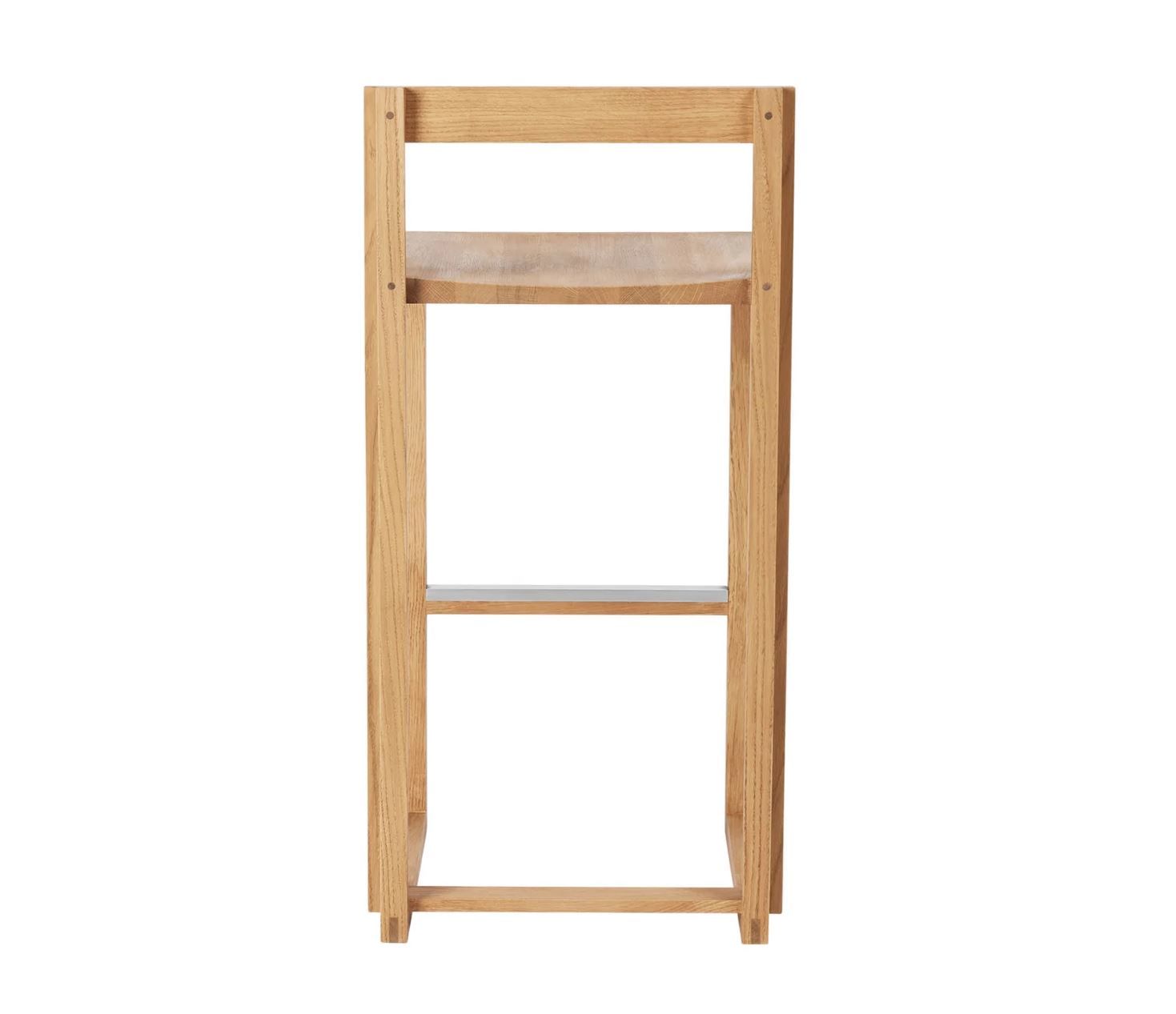 Высокий барный стул из дуба Kristina Dam Studio Outline ARCH-00020800 - Вид №3