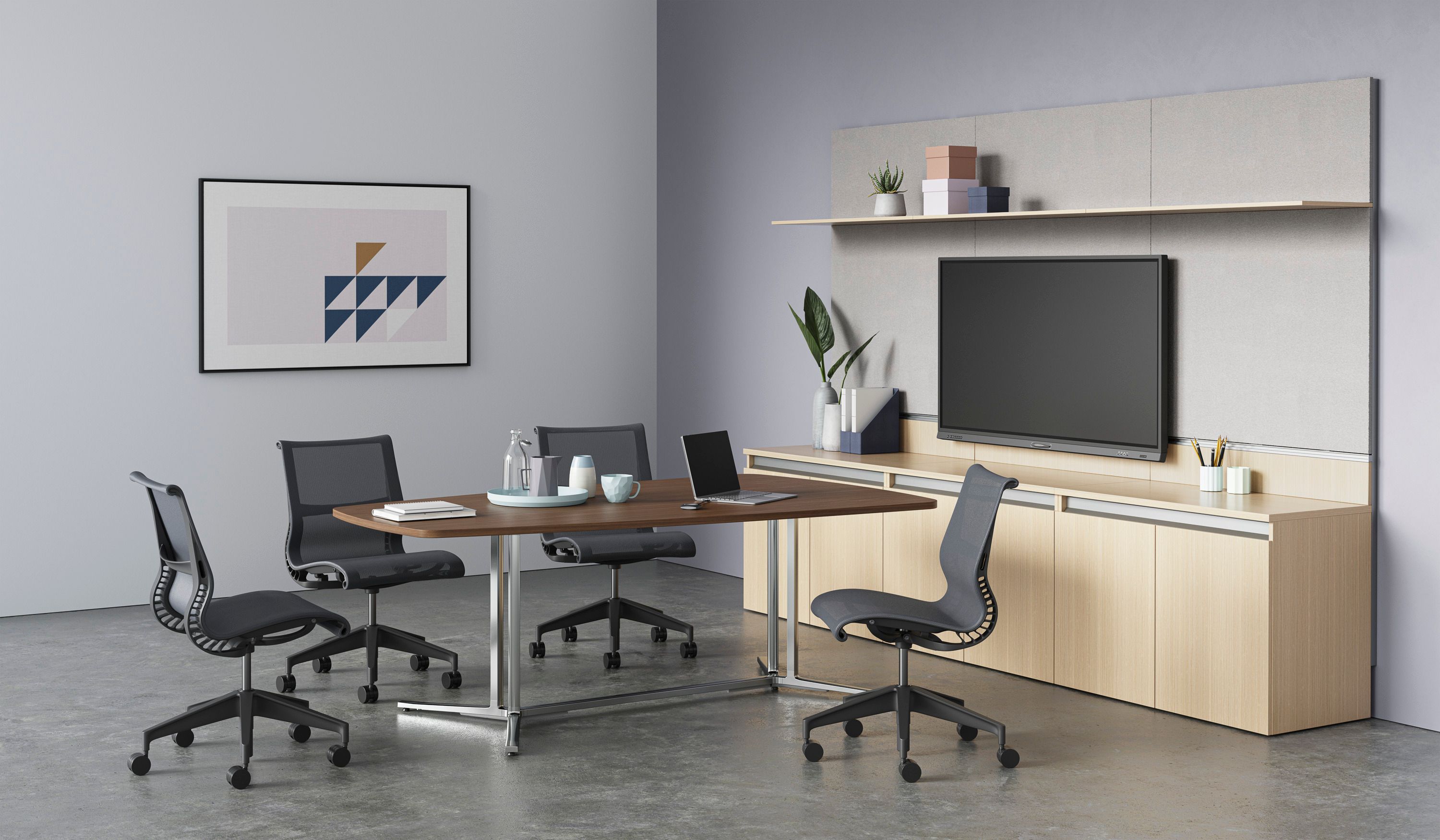 Прямоугольный стол для совещаний Herman Miller Everywhere ARCH-00106752 - Вид №5