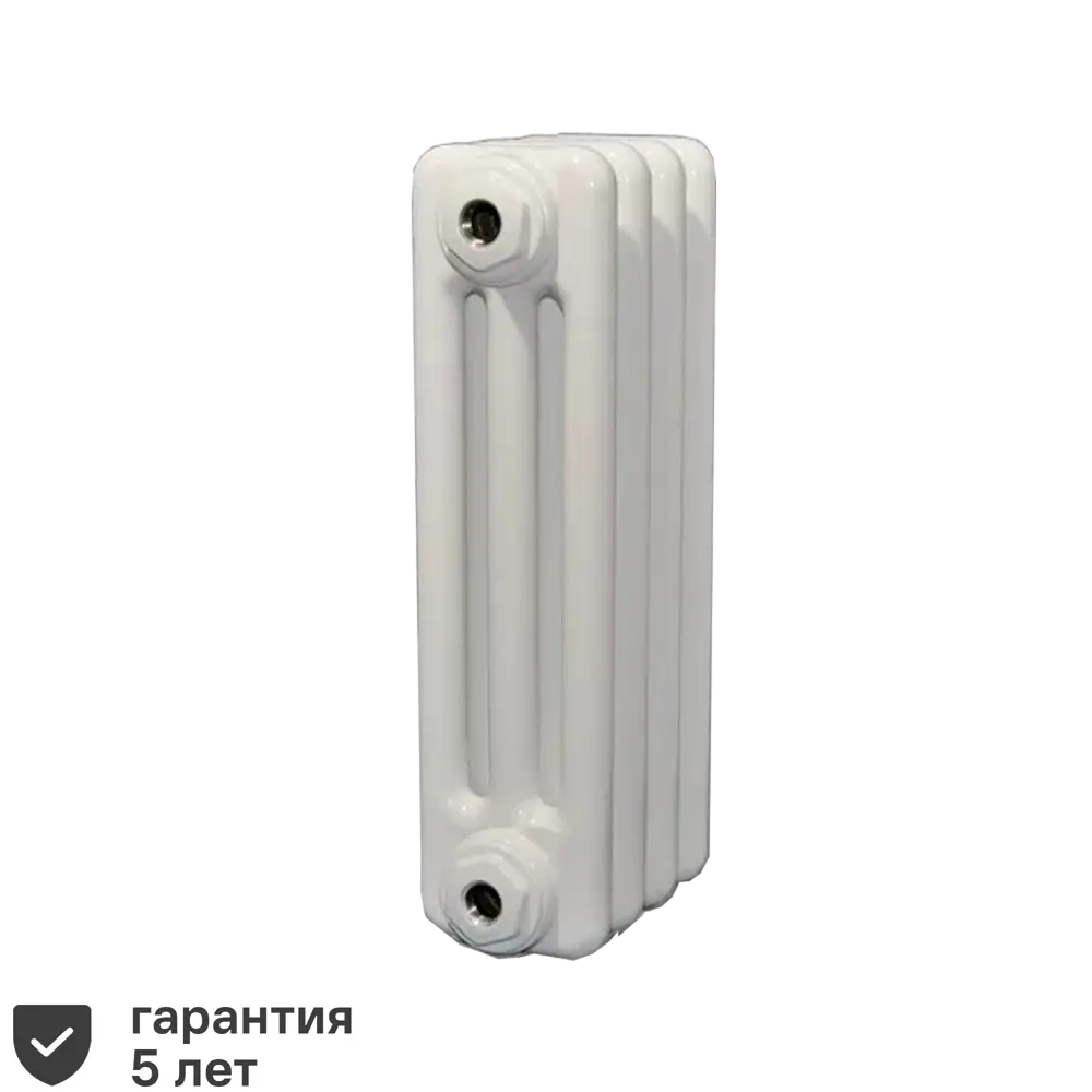 Радиатор трубчатый Irsap Tesi RR305650401A430N01 500/100 4 секции боковое подключение сталь белый STLM-2141533