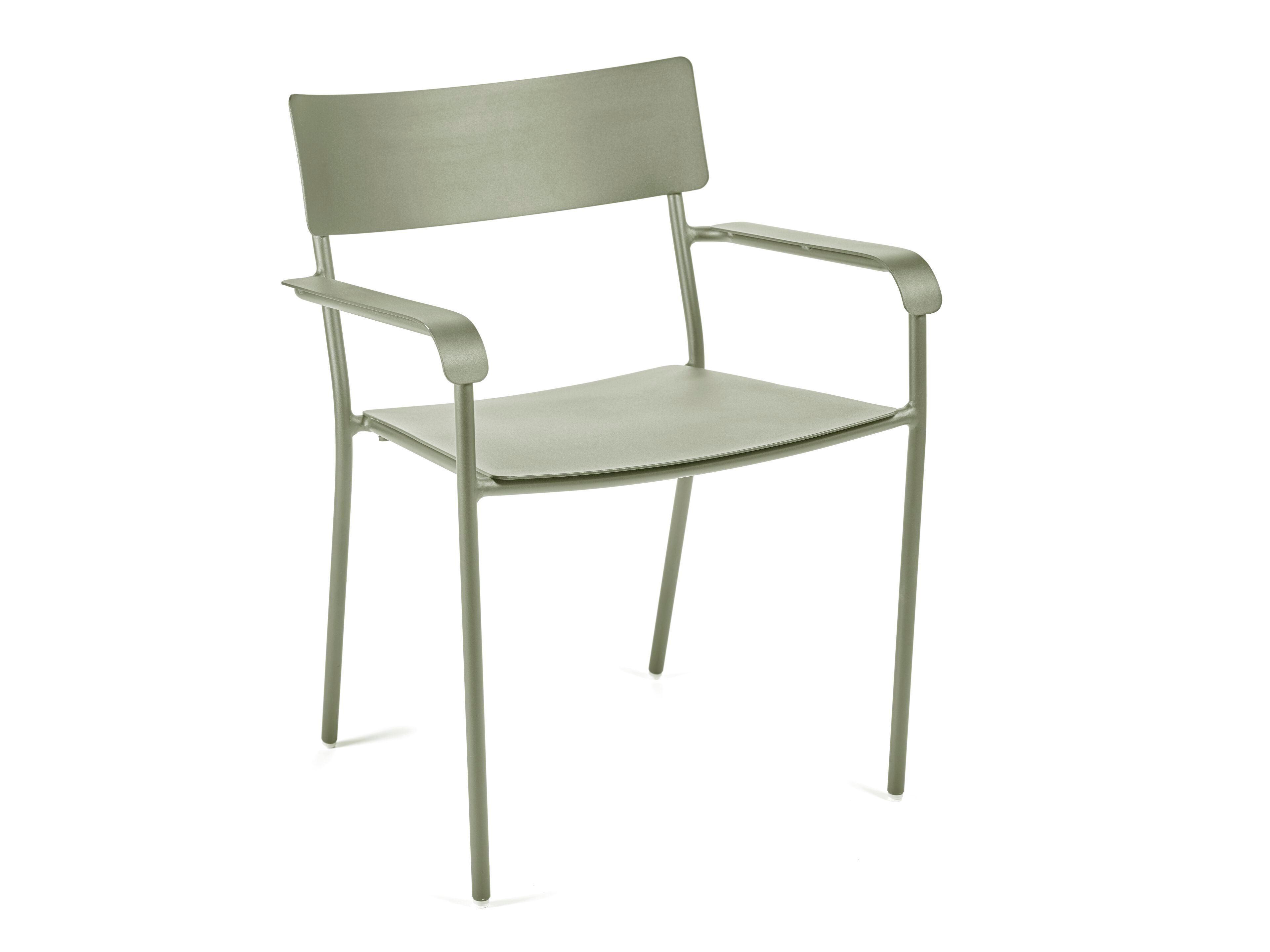 Алюминиевый садовый стул с порошковым покрытием Serax август ARCH-00077928