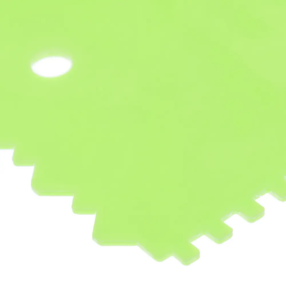 Шпатель зубчатый для клея комбинорованный 130 х 170 мм Сибртех STLM-2191139 - Вид №2