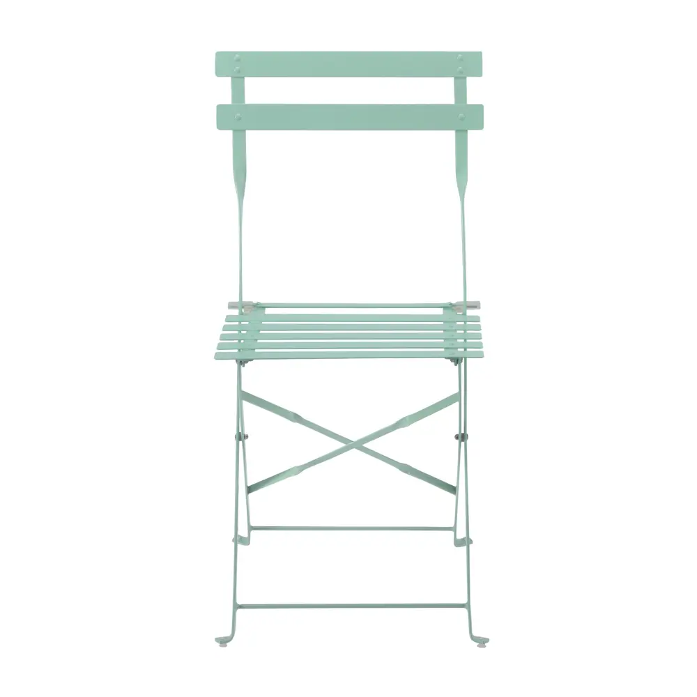 Стул Naterial Flora Origami складной 47х41х80 см сталь зеленый STLM-2035667 - Вид №2
