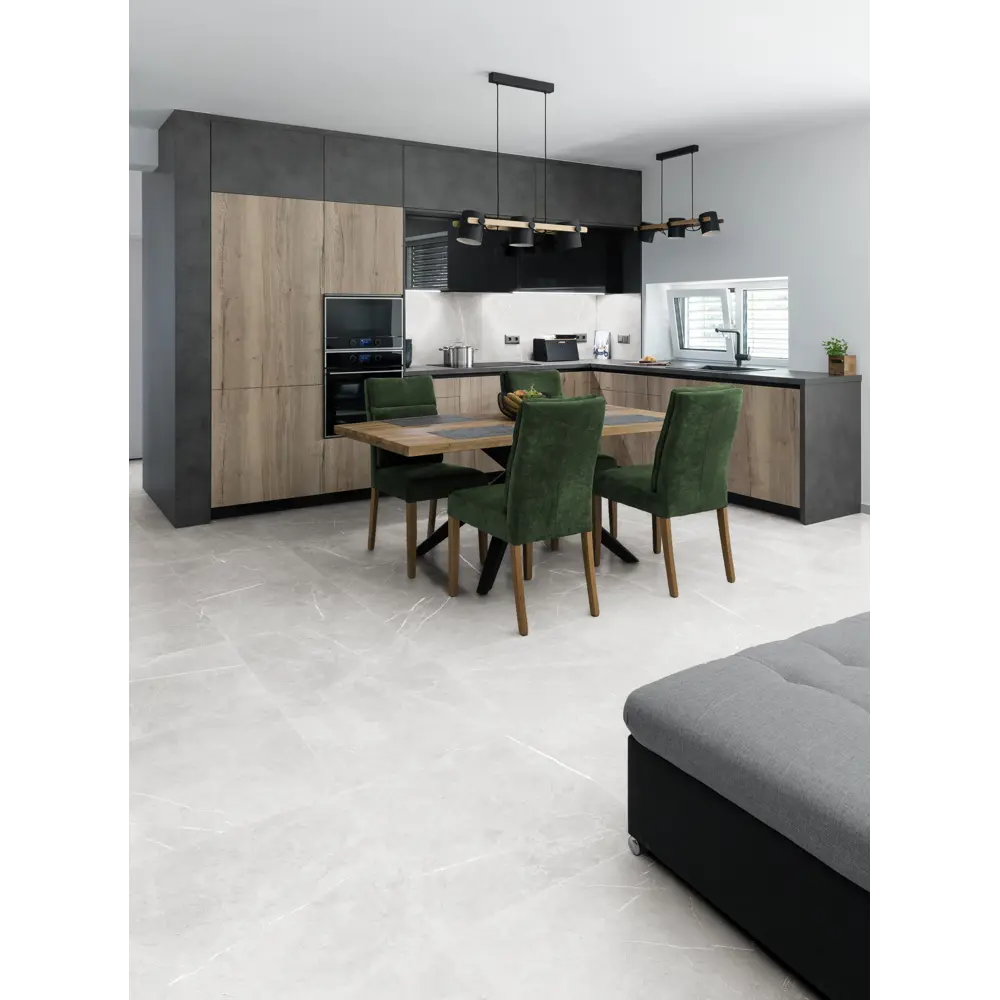 Глазурованный керамогранит Global Tile Cantata 60x60 см 1.44 м² матовый цвет светло-серый 89448729 STLM-2012213 Cantata_GT - Вид №5