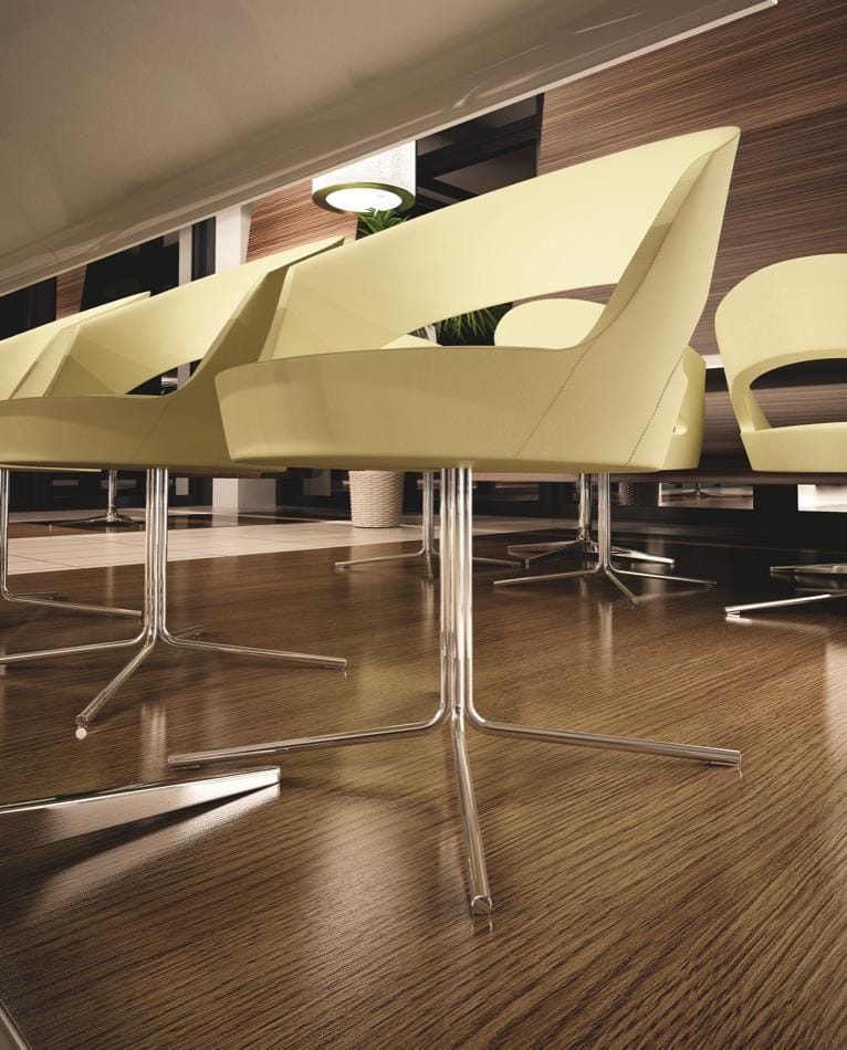 Ткань спиц поворотный стул с подлокотниками Cizeta MIDA ARCH-00071099 - Вид №3