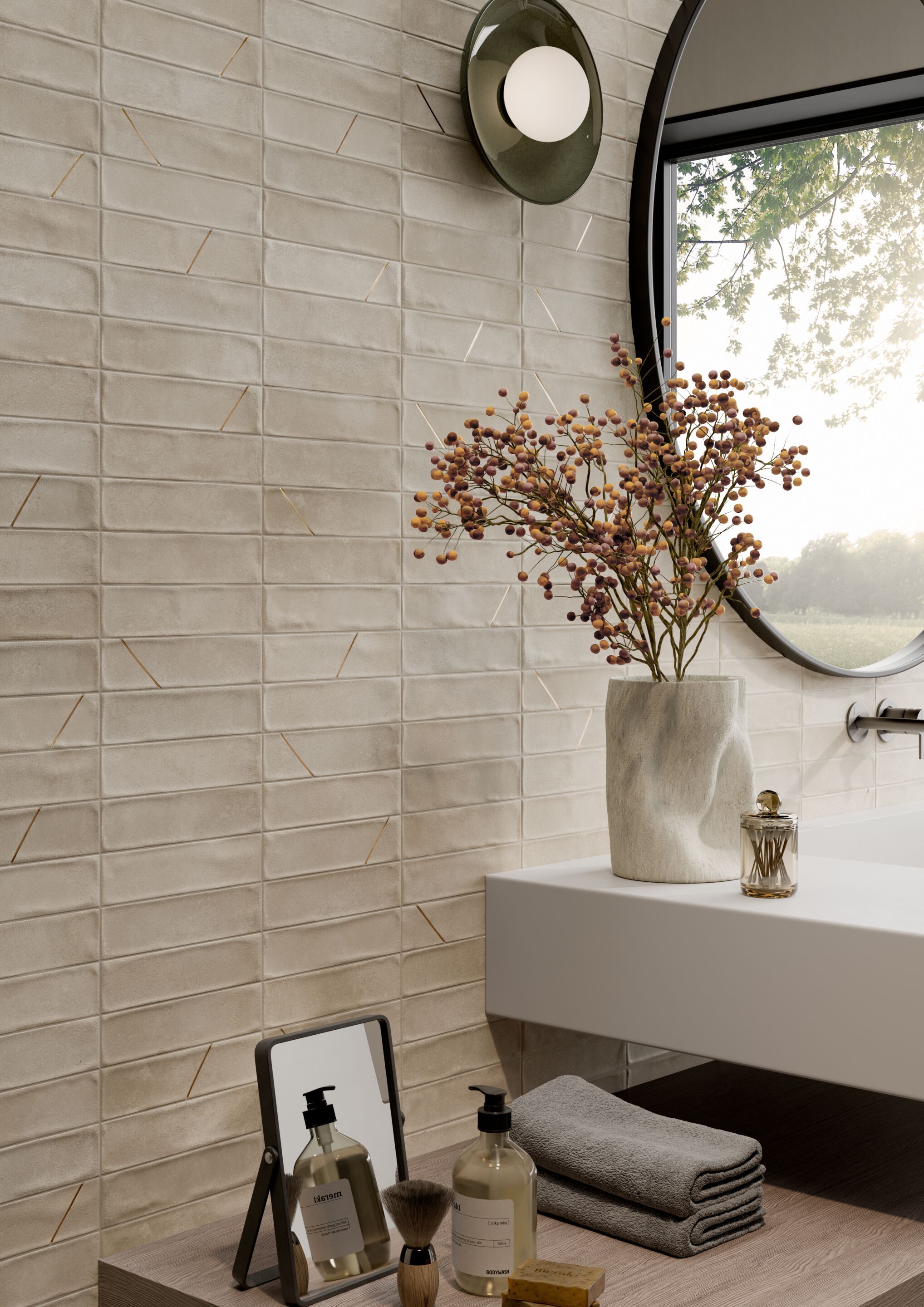 Глазурованный керамогранит / напольное покрытие Ceramica Rondine CRUDA BRICK ARCH-00018388 - Вид №6