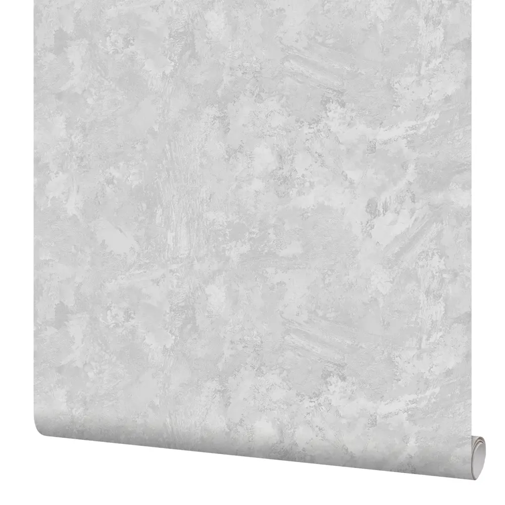 Обои флизелиновые Erismann Bergamo серые с эффектом штукатурки 89420877 STLM-1563616