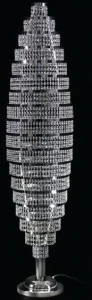 MULTIFORME Светодиодный торшер Crystal Genesis P4200-40×155-c