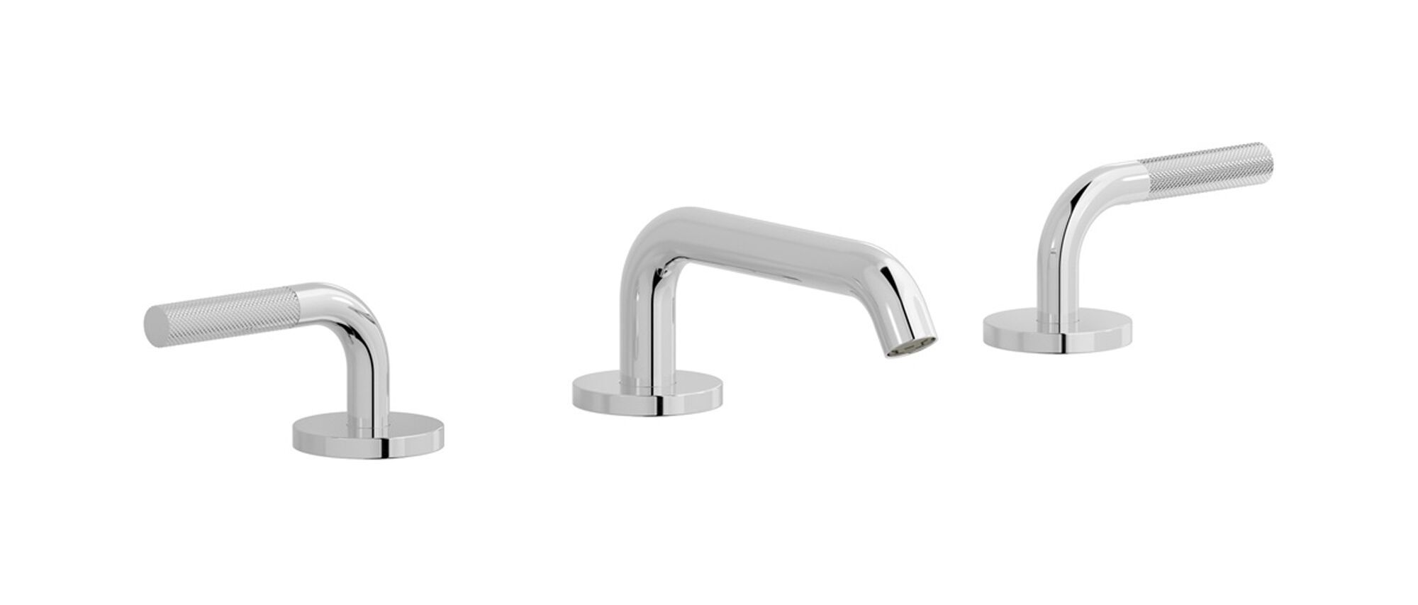 Смеситель для раковины с 3 отверстиями для пола с автоматическим сливом IB промышленность ARCH-00091075 - Вид №1