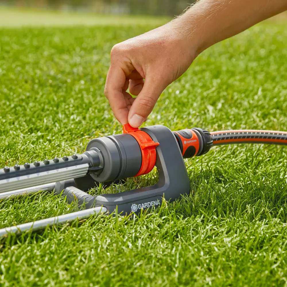 Дождеватель для полива осциллирующий Gardena Aqua M, 250 (м²) STLM-2006430 - Вид №7