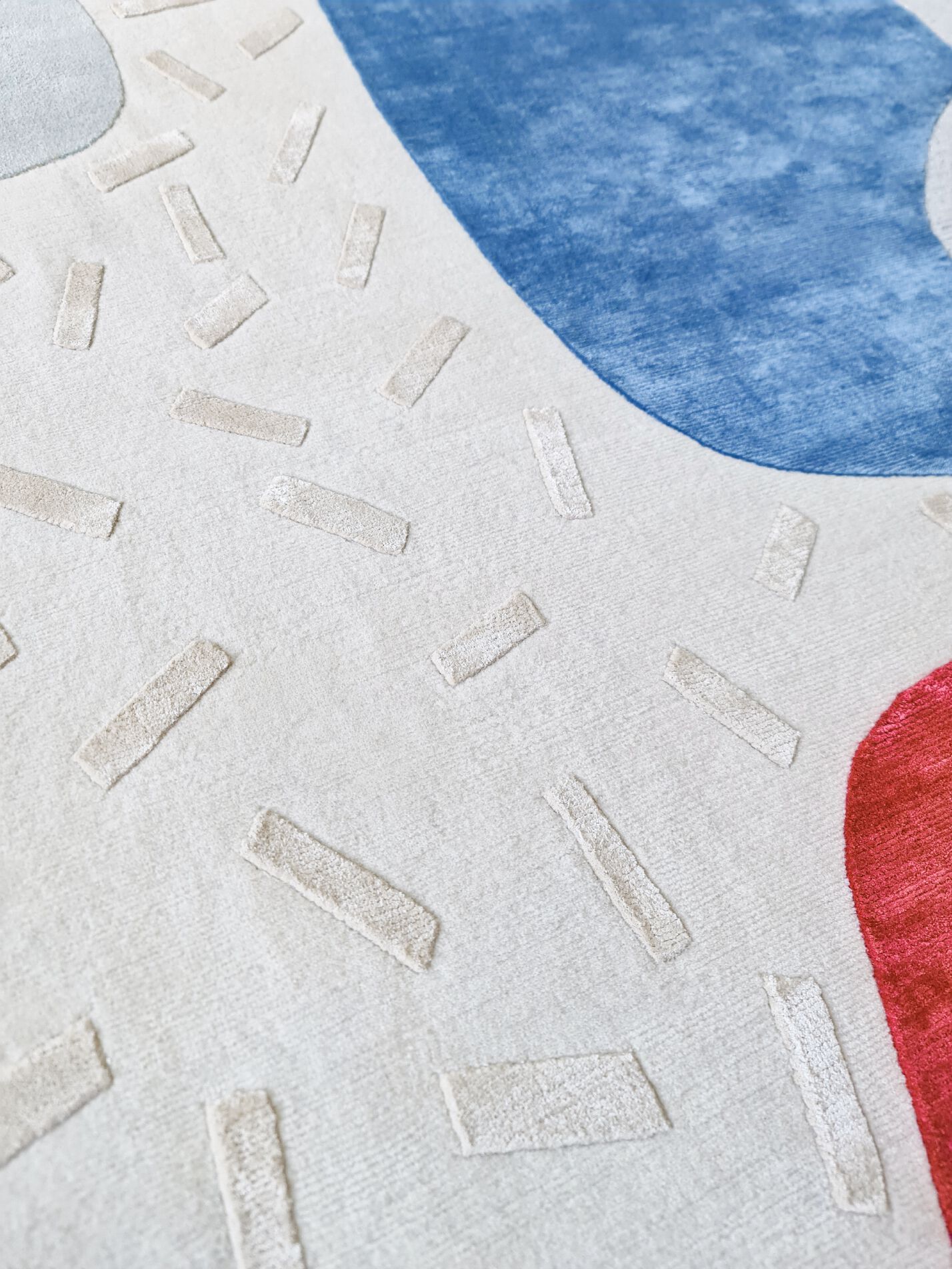 Прямоугольный ковер ручной работы Tapis Rouge абстракция ARCH-00059024 - Вид №3