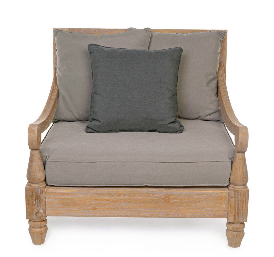 Съемное тканевое садовое кресло с подлокотниками BIZZOTTO Bali ARCH-00087694 - Вид №10