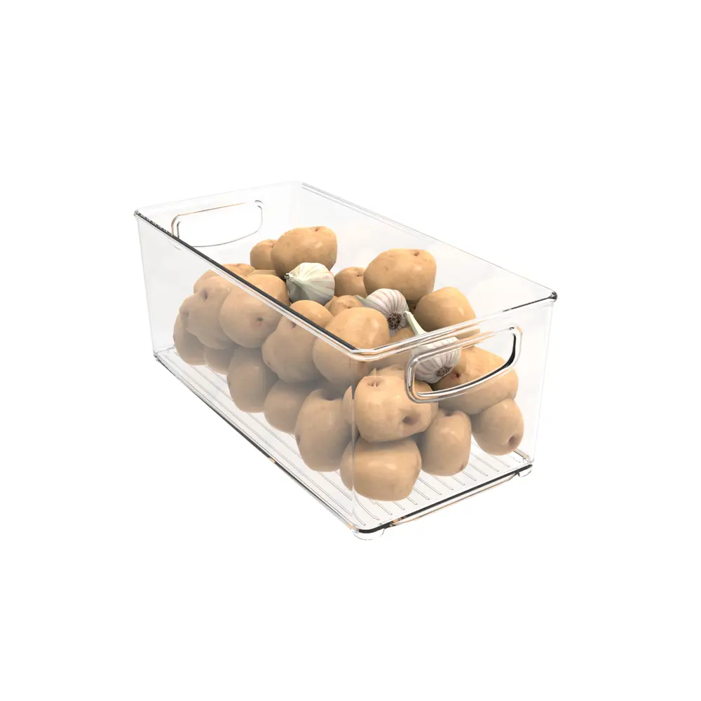 Контейнер для пищевых продуктов KONSENSA 31.2x15.2x12.7 см пластик прозрачный STLM-2167298 - Вид №7