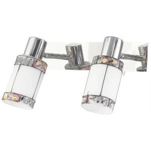 Спот поворотный Eurosvet Tiffany 20054/2, 2 лампы, 6 м², цвет хром