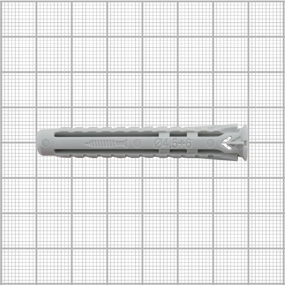 Дюбель для всех типов стен Friulsider X1 EVO L 8x60 мм нейлон цвет серый 100 шт. 82799703 STLM-2191342  - Вид №2