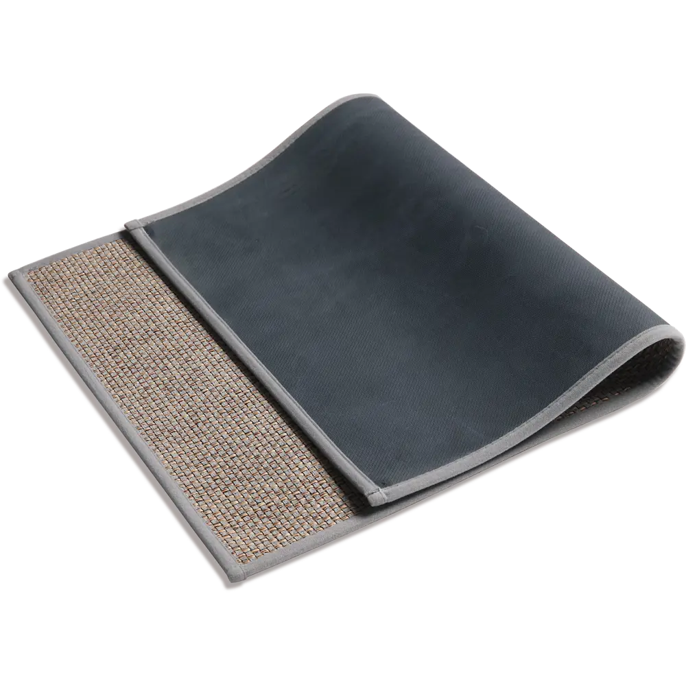 Коврик грязезащитный KREAFORTA Maui полиэстер 44x74 см цвет серый STLM-2205264 - Вид №3