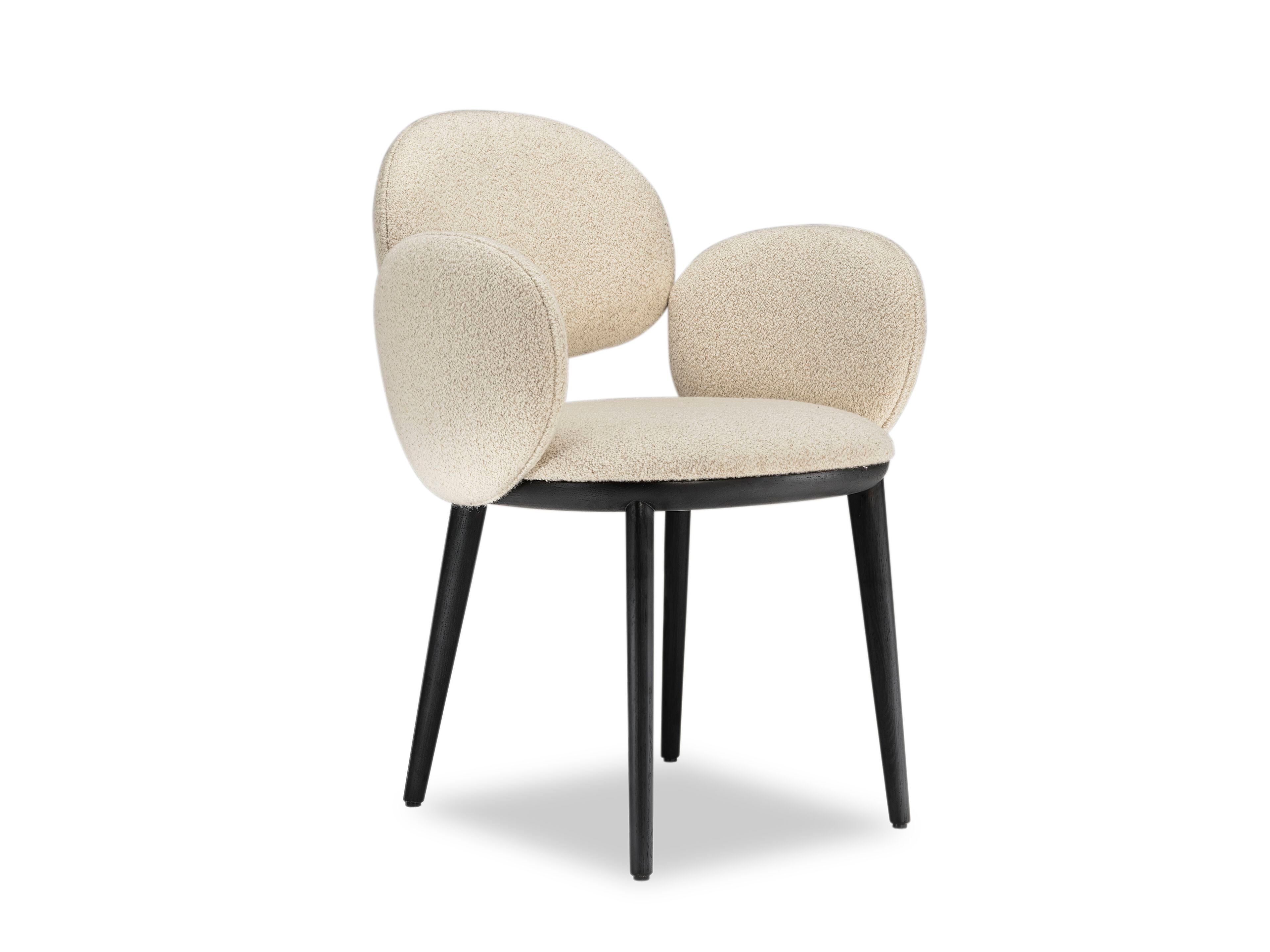 Тканевый стул с подлокотниками HC28 maison BONBON ARCH-00124668