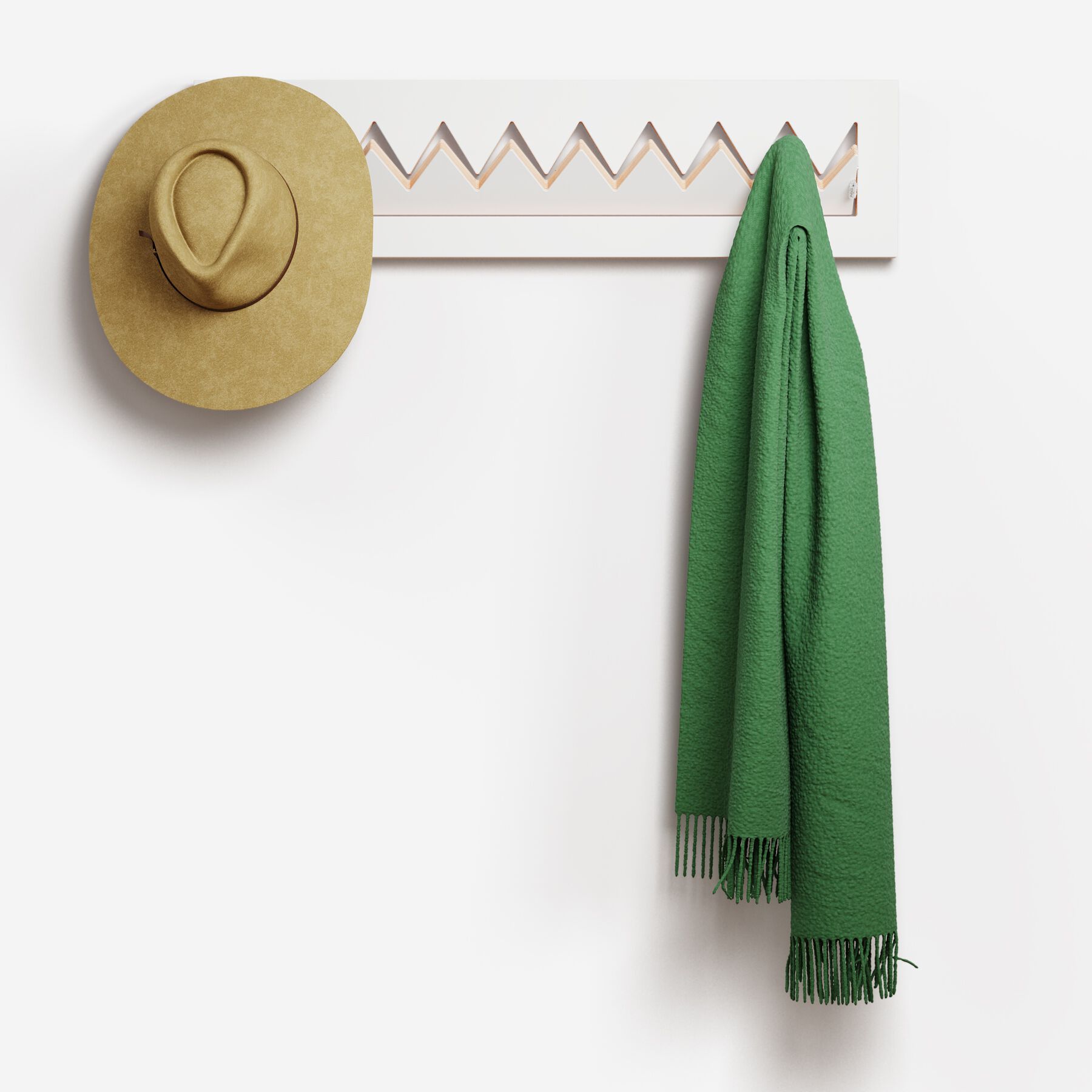 Вешалка для одежды из фанеры AMBIVALENZ Fläpps Crownhäng 80x20-1 ARCH-00128214 - Вид №7