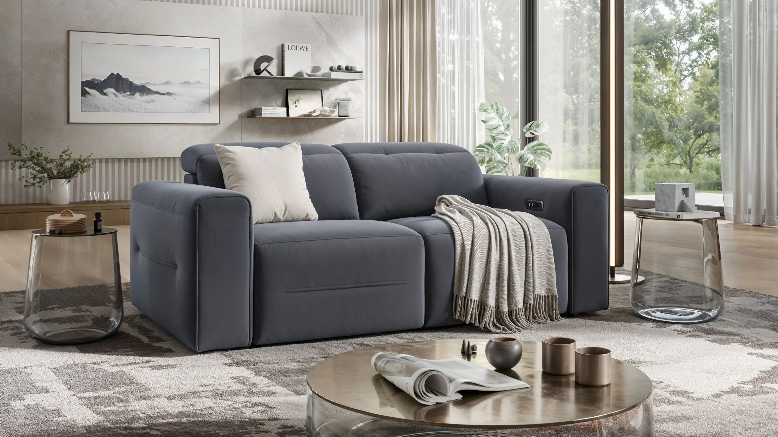 2-местный тканевый диван Sofanella Канны ARCH-00105108 - Вид №4