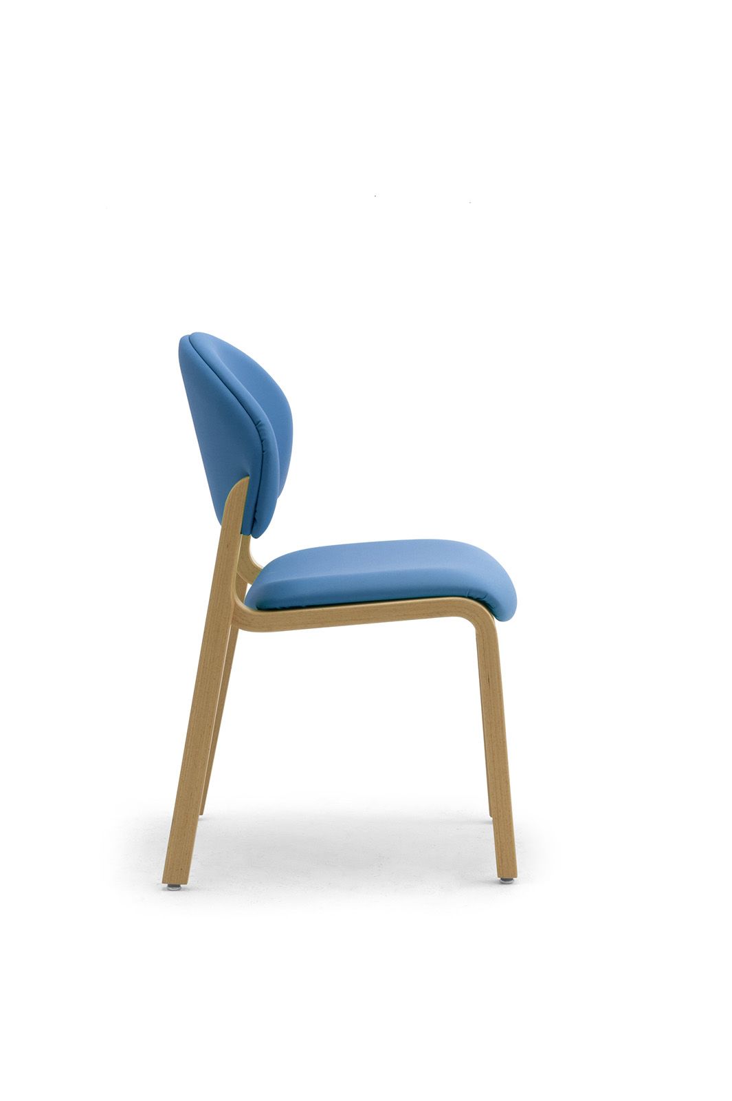 Штабелируемый стул из ламинированного дерева и ткани Leyform Soleil ARCH-00018169 - Вид №4