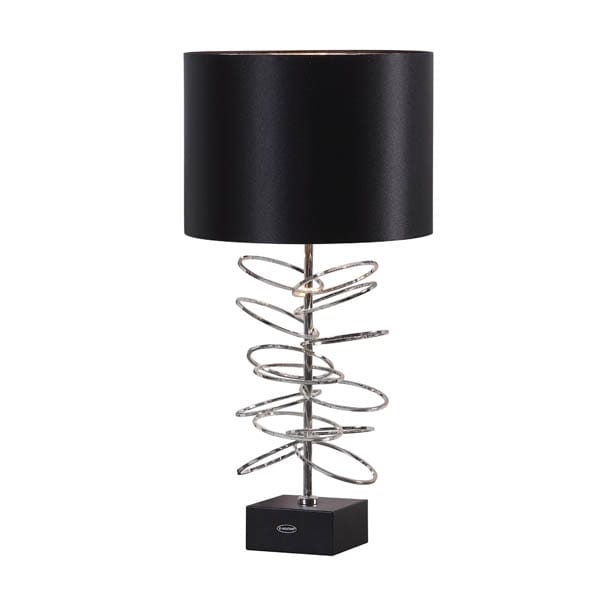 Настольная лампа из ткани и Мраморного основания K-Lighting Áureas ARCH-00021372 - Вид №1