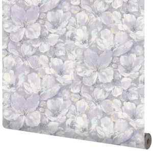 Обои флизелиновые Аспект Ру Виола фиолетовые 1.06 м 70431-64