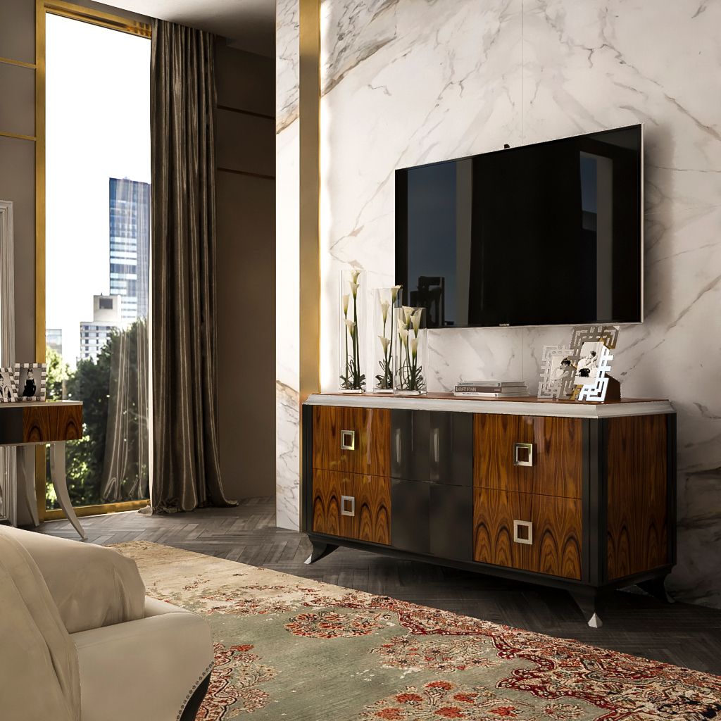 Шкаф из шпона с ящиками GUERRA VANNI Оскар ARCH-00035053 - Вид №1