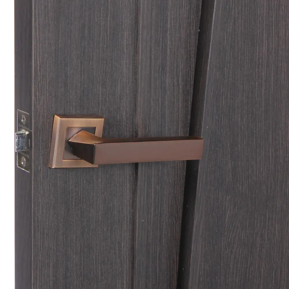 Ручки дверные на розетке EDS-Q306, цвет кофе EDSON STLM-2064383 - Вид №6