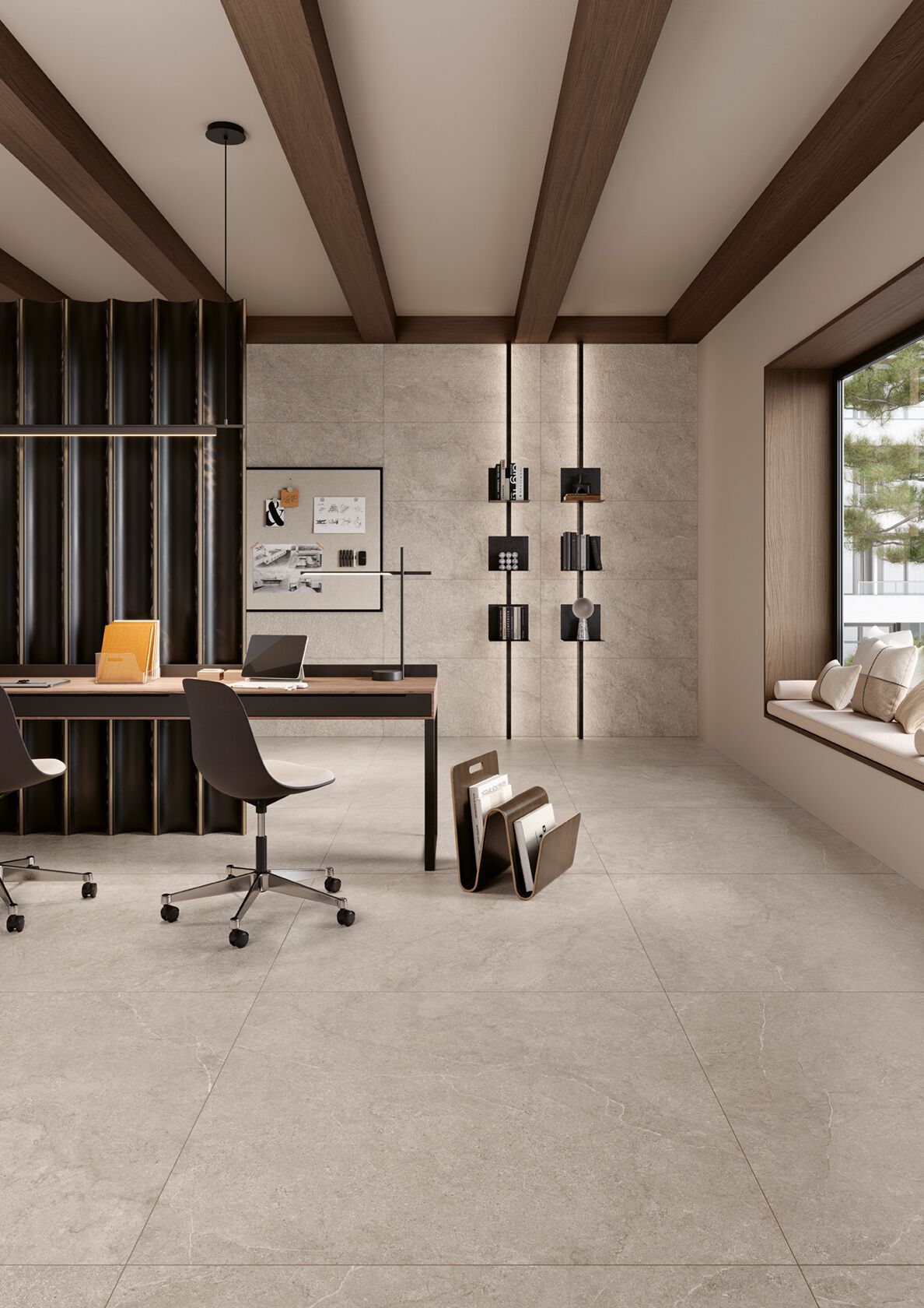 Пол / облицовка керамогранита с эффектом камня MARGRES EVOLUTION ARCH-00102051 - Вид №5