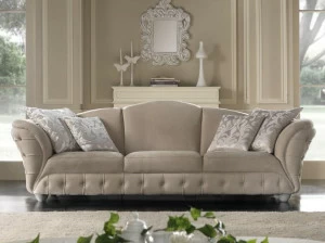 Gold Confort Тафтинговый диван из ткани Scarlett