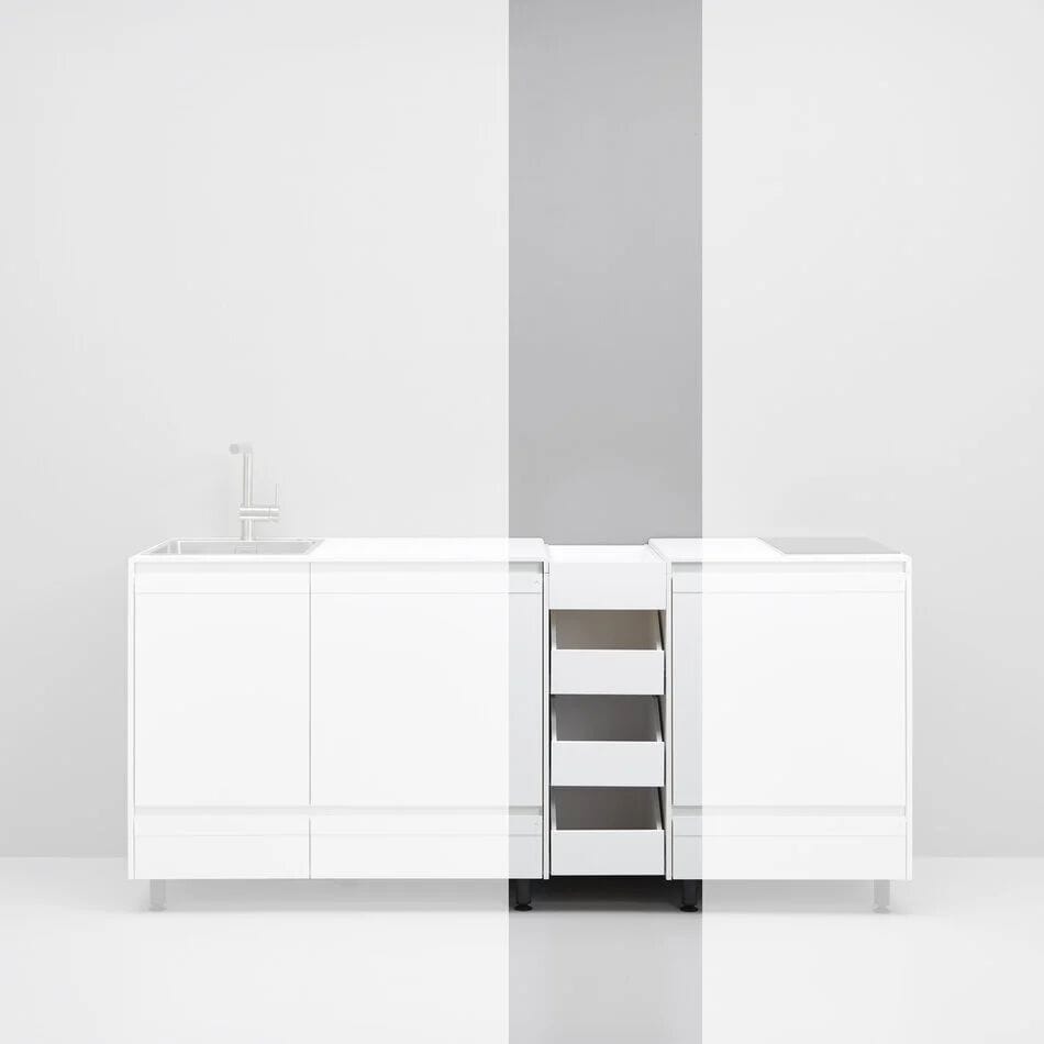 Линейная секционная кухня Stadtnomaden ARCH-00039780 - Вид №6