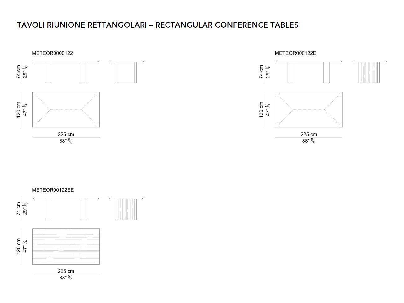 Деревянный стол для совещаний i 4 Mariani Метеор ARCH-00068178 - Вид №4