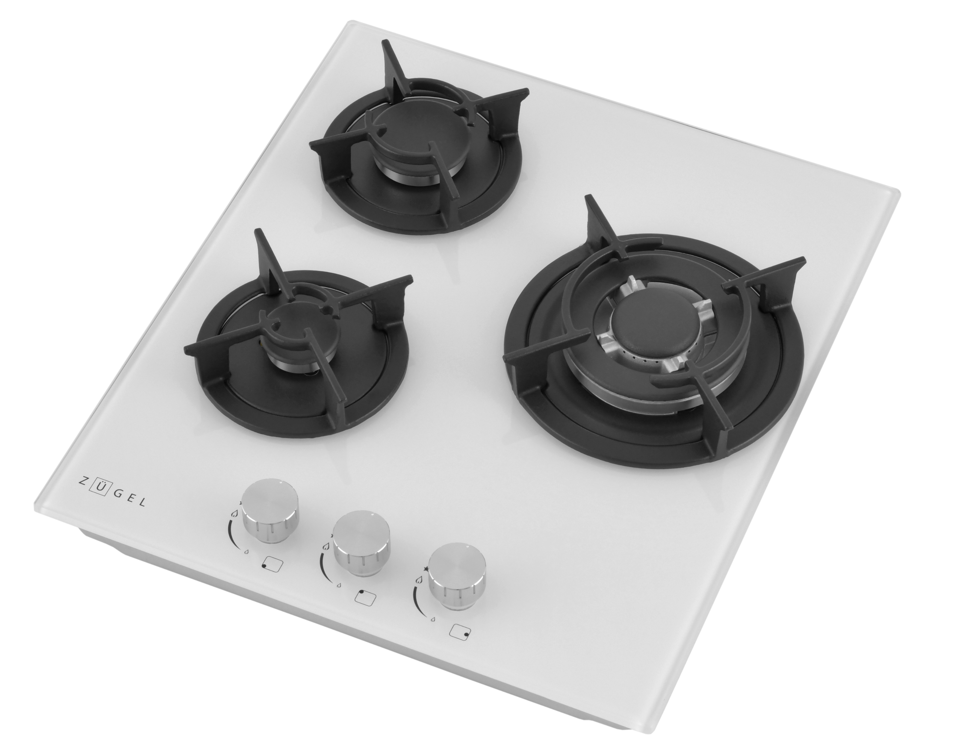 9175441 Газовая варочная поверхность ZUGEL ZGH452W STDN-0076175 - Вид №3