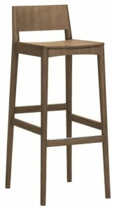 PIAVAL Барный стул высокий деревянный Elsa | contract 86-11/4 | 86-11/4f