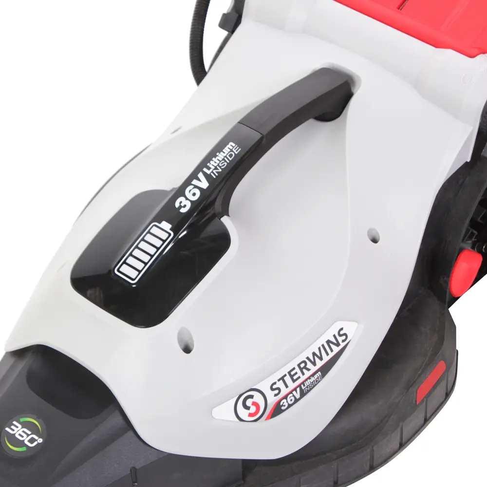 Газонокосилка аккумуляторная Sterwins  36 В 36 см 1x4 Ач АКБ и ЗУ входит в комплект STLM-2203973 - Вид №2