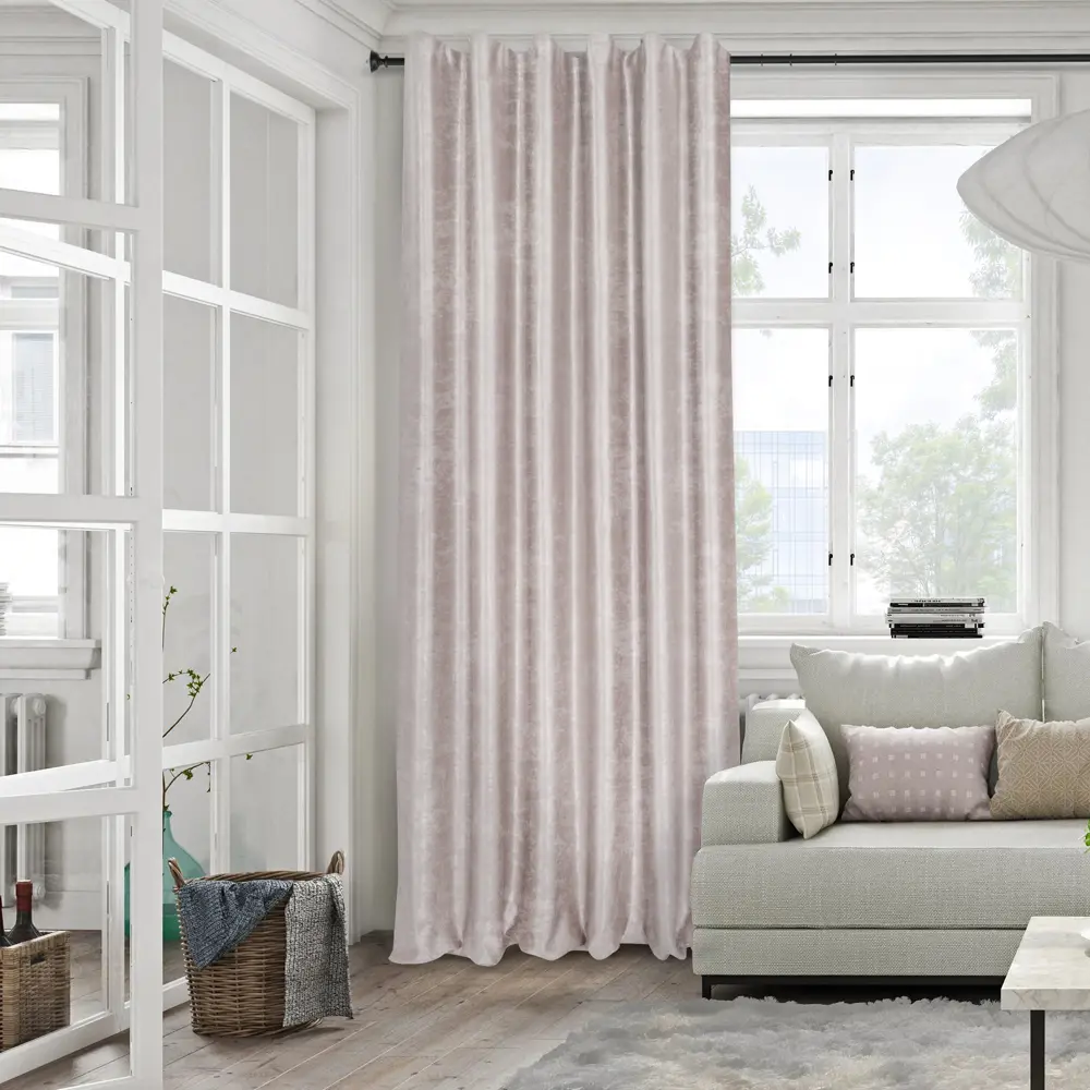 Штора на ленте Софт 140x280 см цвет бежевый 89354620 STLM-2195689 MIAMOZA 