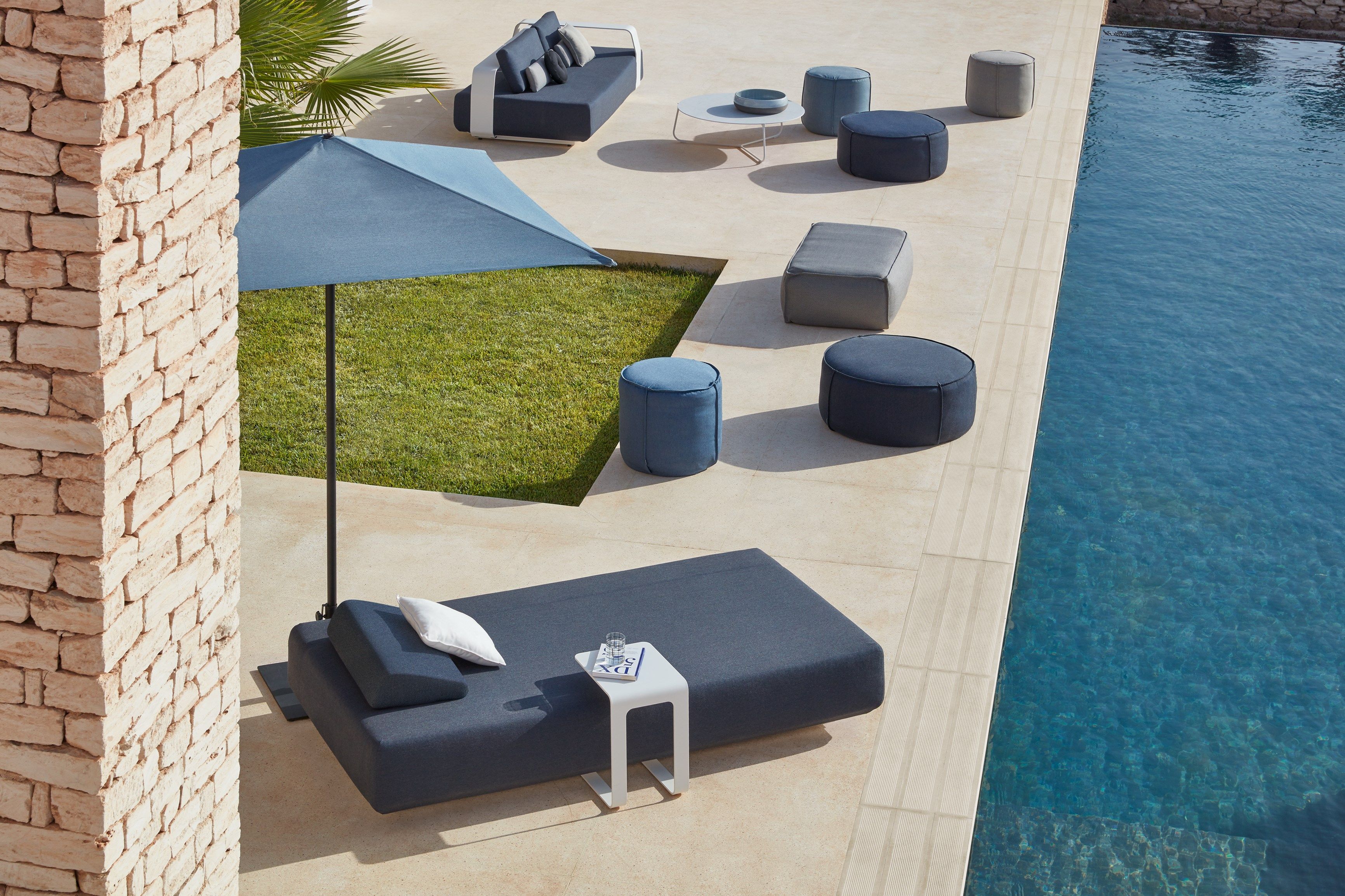 Ткань круглый сад пуфик MANUTTI ARCH-00059431 - Вид №9