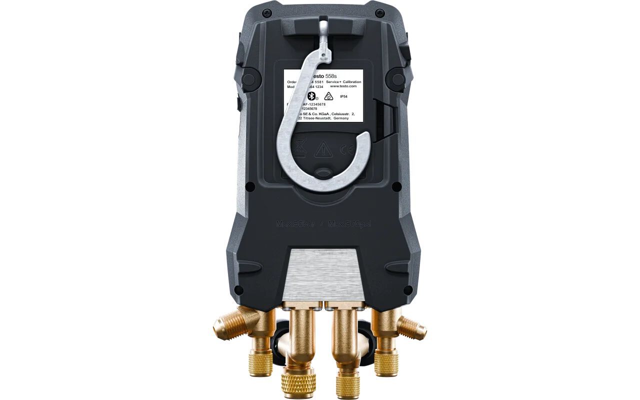 Цифровой коллектор с 4-ходовым клапанным блоком и интуитивно понятным сенсорным экраном Testo TESTO 558S ARCH-00089415 - Вид №1