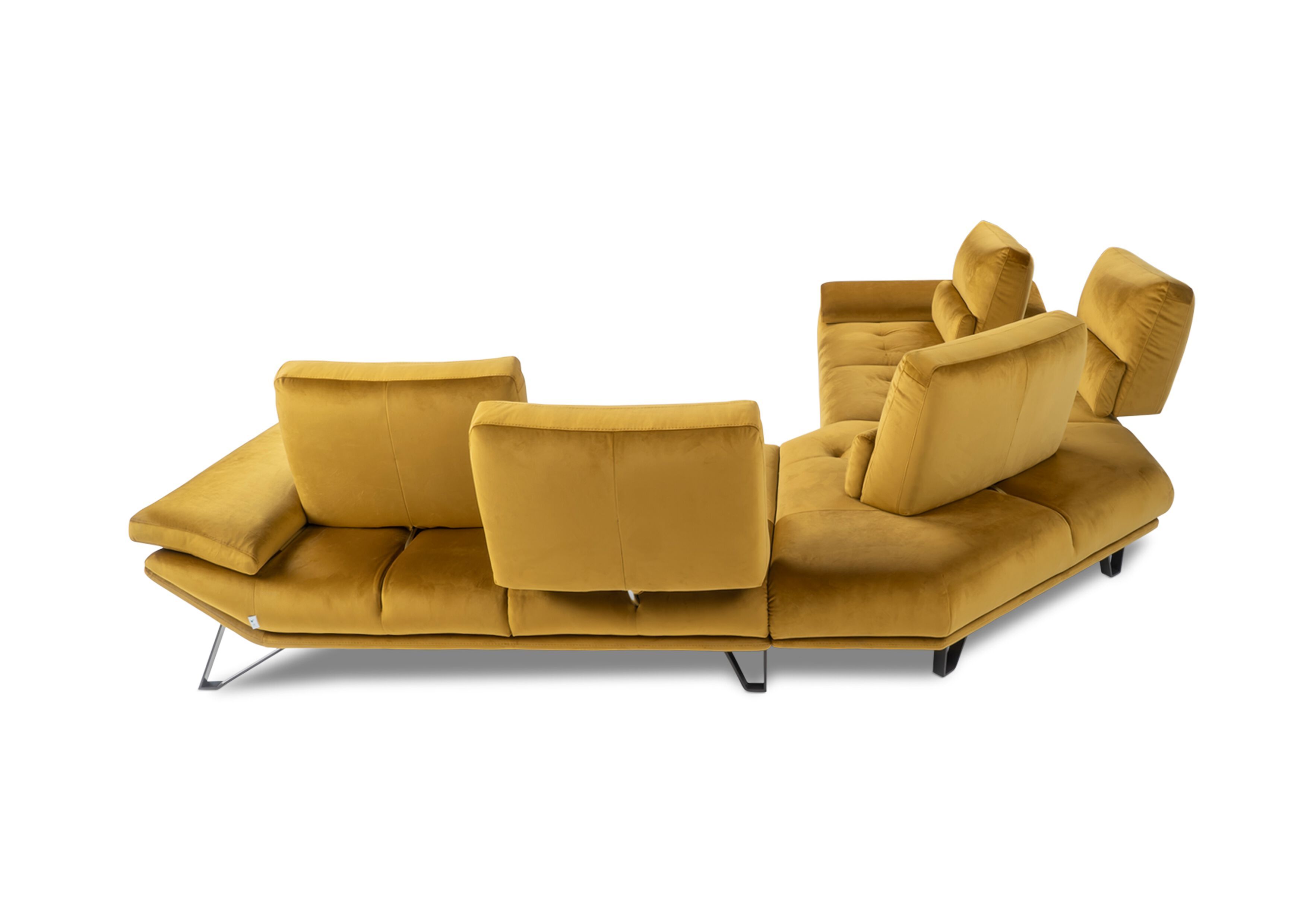 Кожаный модульный угловой диван Calia Italia премиум ARCH-00037568 - Вид №1